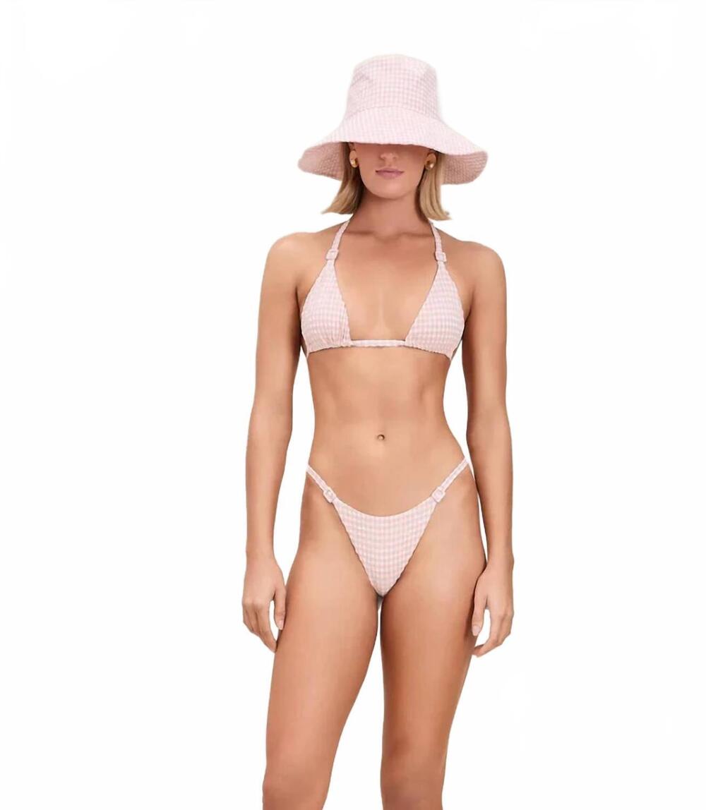 NEW DEVON WINDSOR jenna bikini top in blush